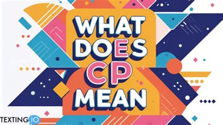 What does CP mean in English
