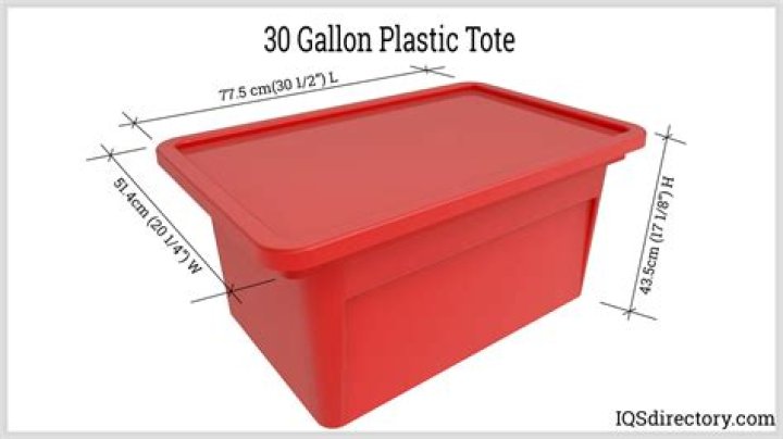 What is a plastic tote