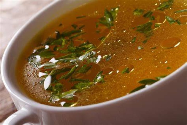 What is broth made of?